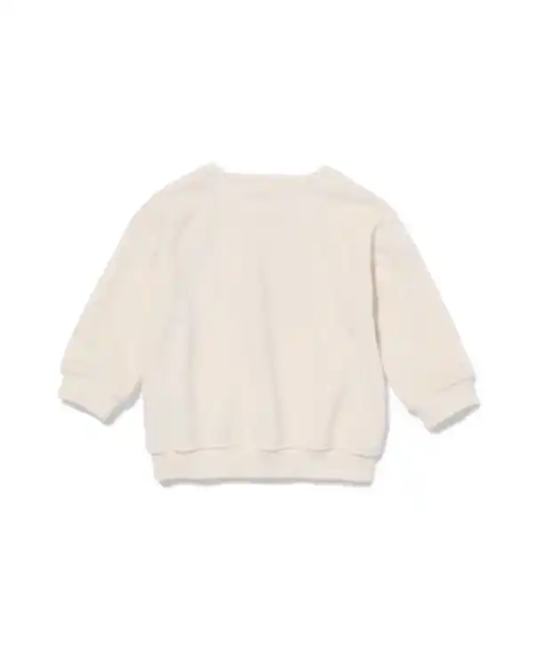 Bild 3 von Sweater für Neugeborene, Samt, Blumen eierschalenfarben