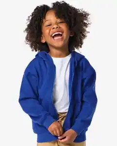 Kinder-Sweatjacke blau