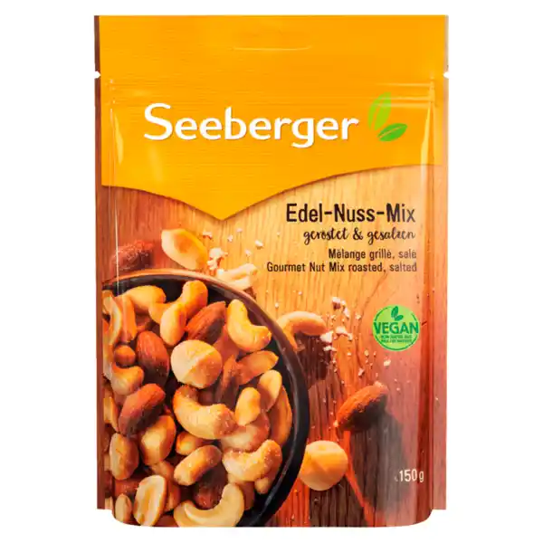 Bild 1 von Seeberger Edel-Nuss-Mix geröstet & gesalzen 150g