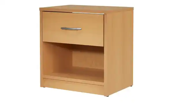 Bild 1 von Nachtschrank 1 Schubkasten  Pepe ¦ holzfarben ¦ Maße (cm): B: 39 H: 41 T: 28 Tische > Nachttische - Sconto