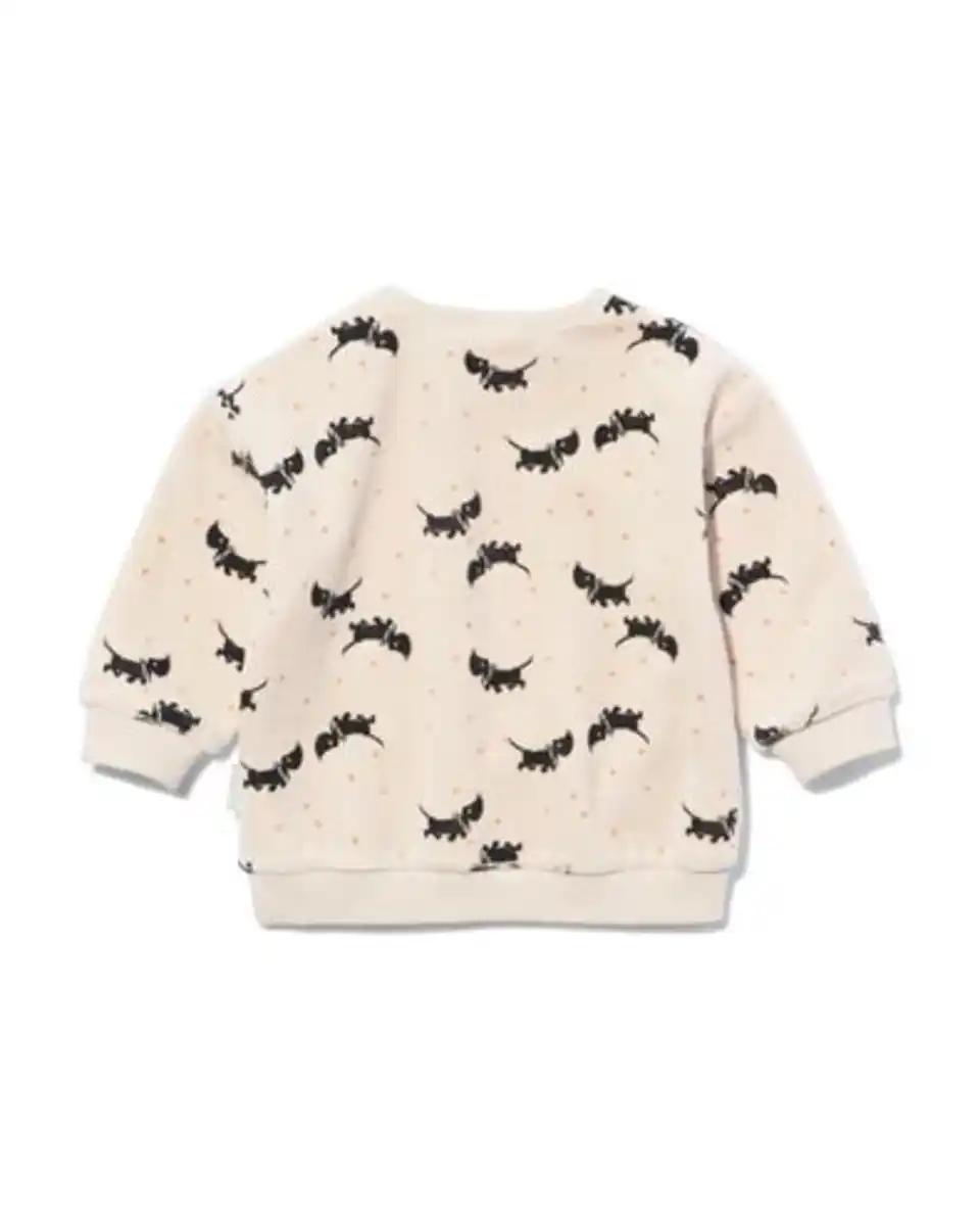 Bild 4 von Takkie Sweater für Neugeborene, Samt hellgrau