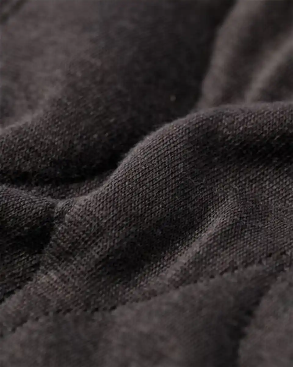 Bild 3 von Gestepptes Kindersweatshirt dunkelgrau