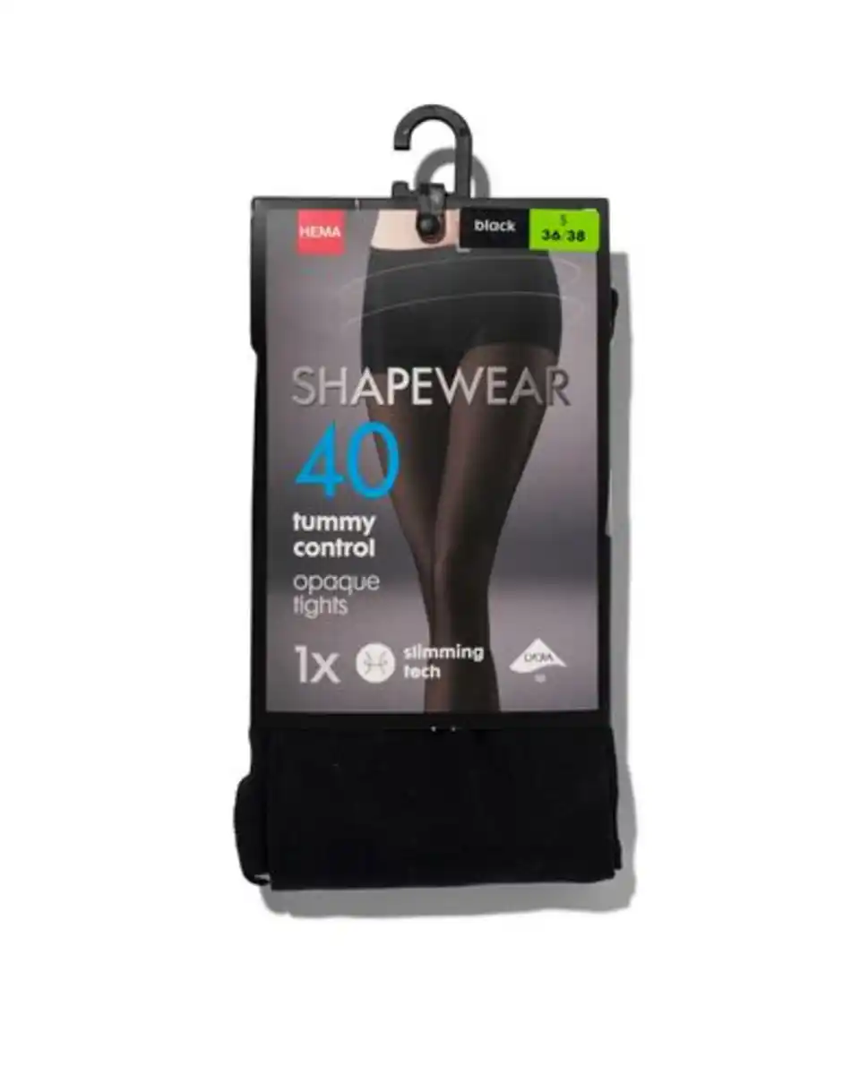 Bild 2 von Strumpfhose Tummy Control, 40 Denier schwarz