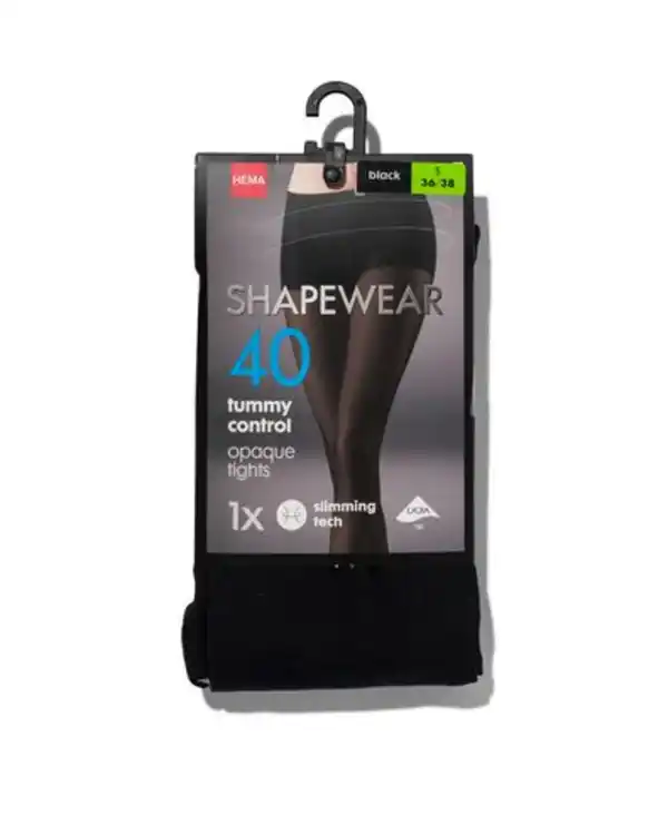 Bild 2 von Strumpfhose Tummy Control, 40 Denier schwarz