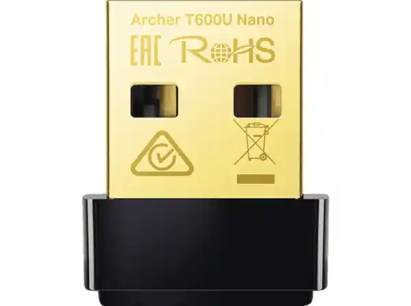 Bild 1 von TP-LINK ARCHER T600U NANO AC600-WLAN-Mini-USB Adapter, Schwarz