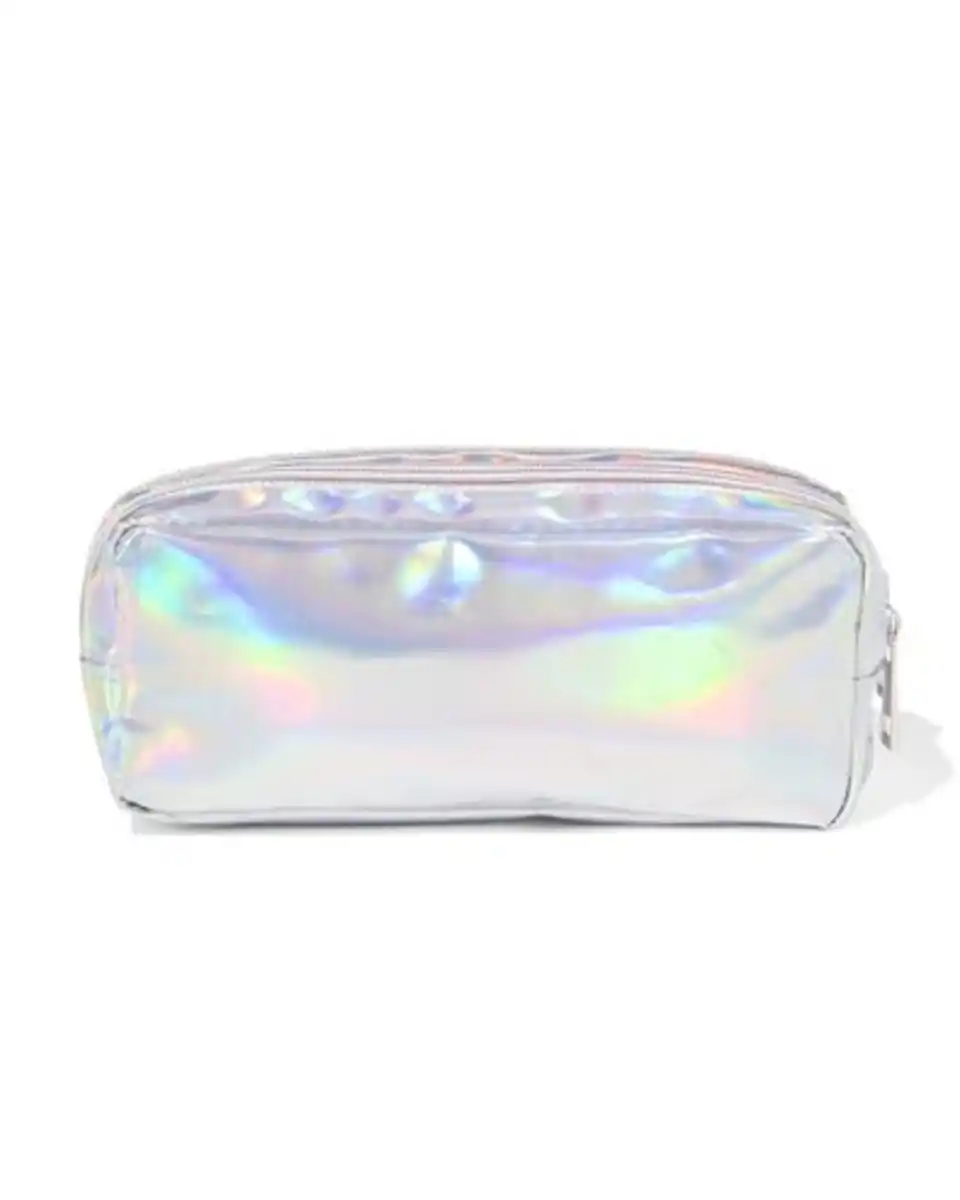 Bild 2 von Federtasche, doppelter Reißverschluss, schillernd