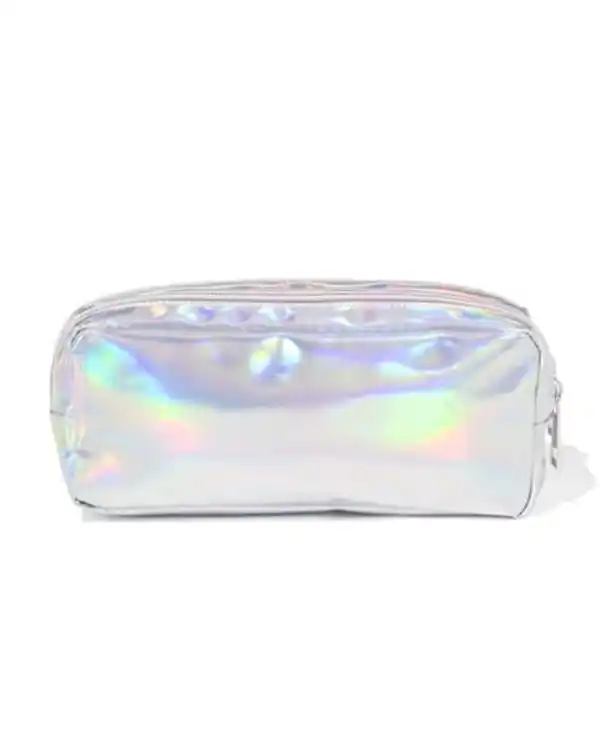 Bild 2 von Federtasche, doppelter Reißverschluss, schillernd