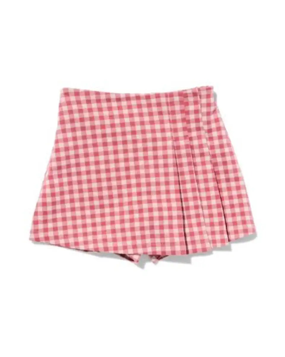 Bild 1 von Kinder-Hosenrock kariert rosa