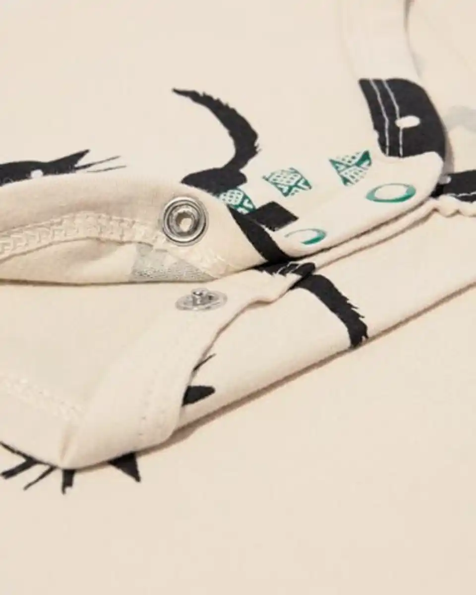 Bild 3 von Takkie Strampler aus Bio-Baumwolle mit Stretch, Weihnachten grün