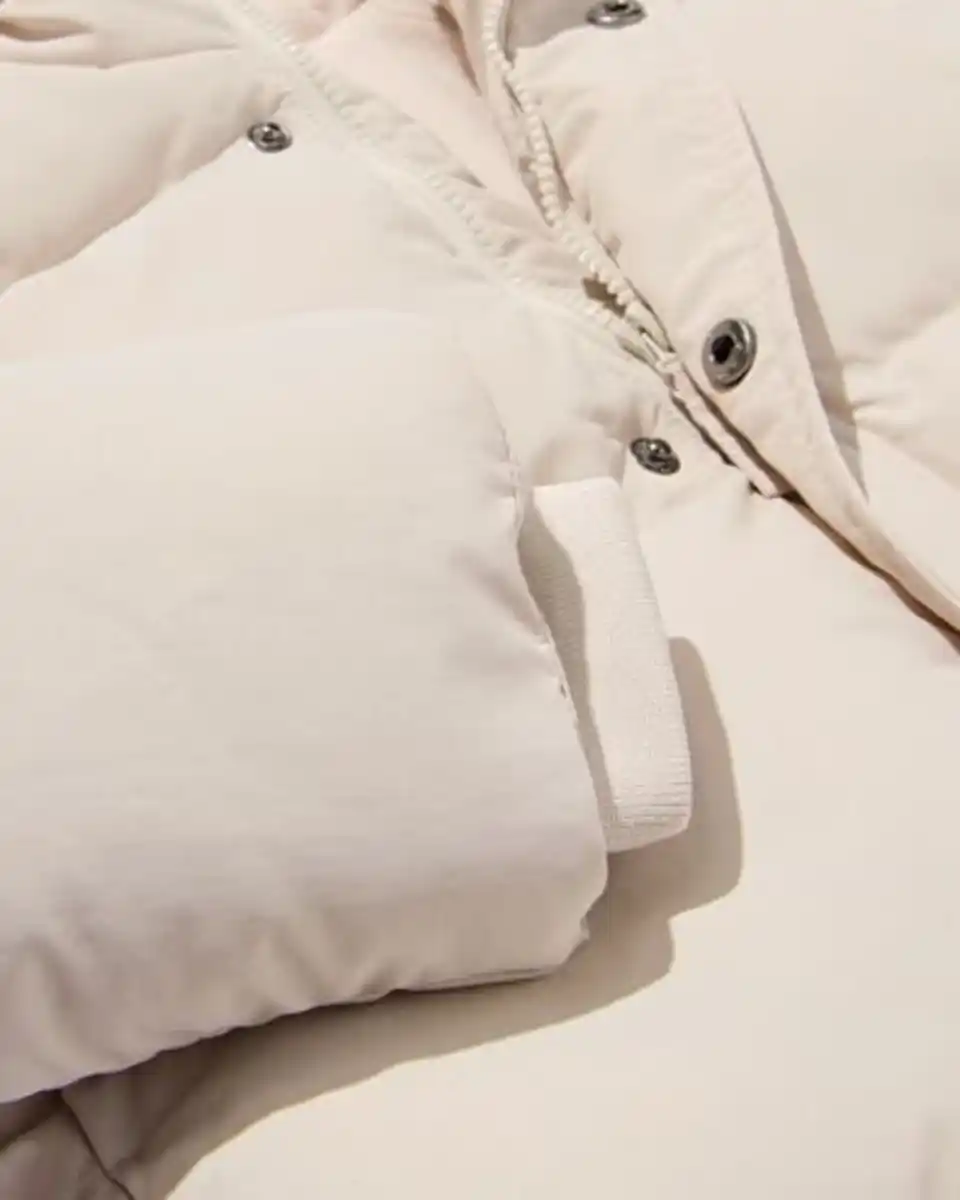 Bild 2 von Kinderjacke, wattiert eierschalenfarben