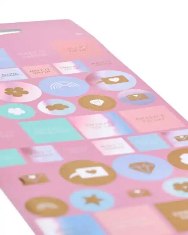 Bild 3 von 3er-Pack Aufkleberbogen, 19 x 10 cm