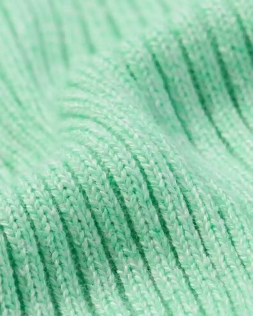 Bild 2 von Damenpullover aus Rippenstrick grün