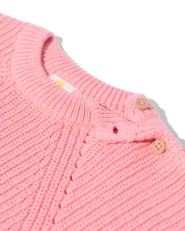 Bild 3 von Baby-Strickpullover rosa