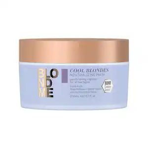 Schwarzkopf Professional - BLONDME Cool Blondes Neutralizing Cool Blondes Neutralizing Maske Haarkur & -maske 200 ml