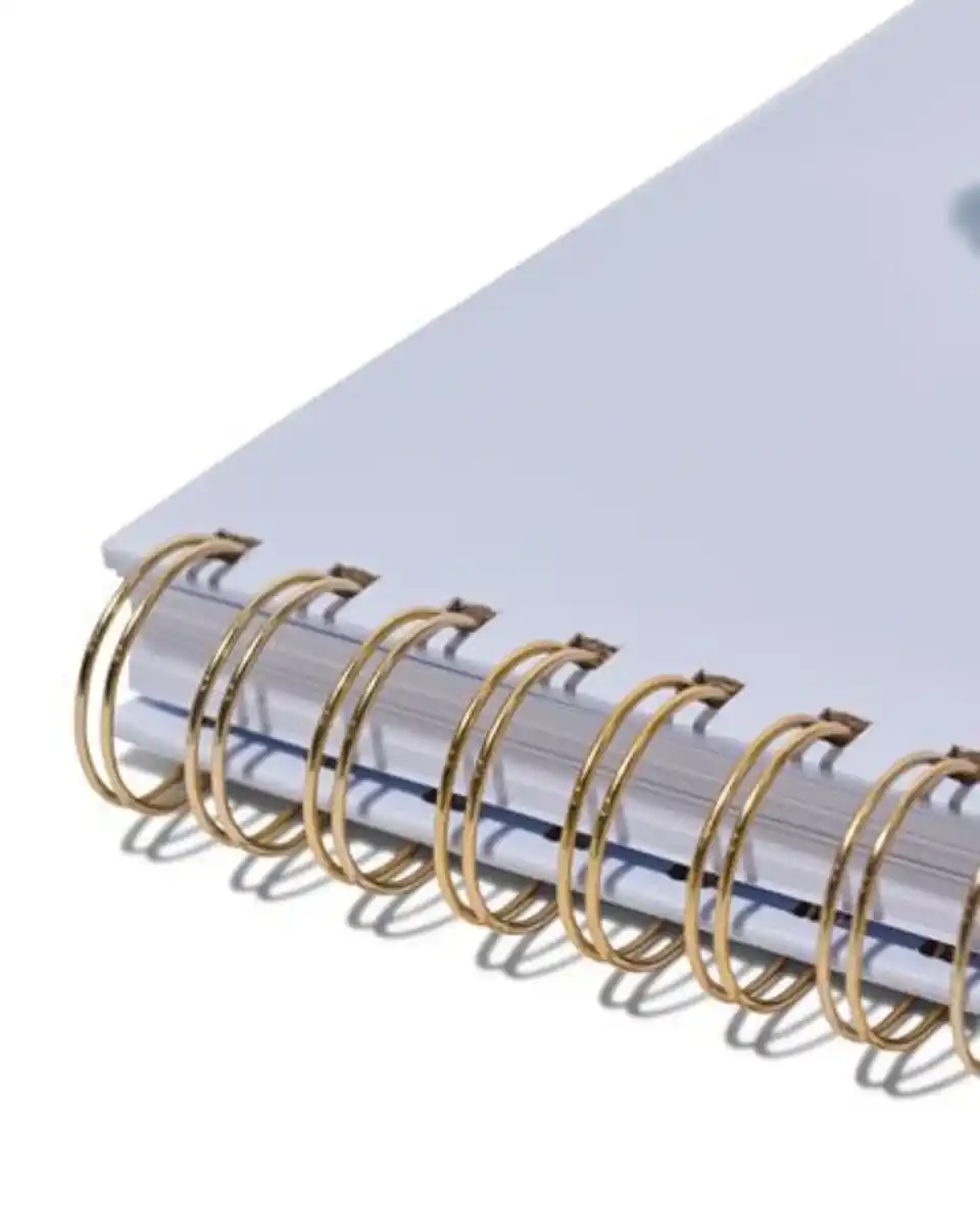 Bild 4 von Skizzenbuch, Spiralbindung, blanko, 25.4 x 18.6 cm, grau