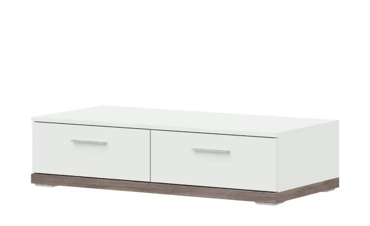 Bild 1 von Lowboard  Toulon ¦ weiß ¦ Maße (cm): B: 106 H: 27 T: 50 Tische > HiFi & TV-Tische - Sconto