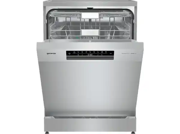 Bild 1 von GORENJE ULTRAFS16AESX Geschirrspüler (Freistehend mit Unterbaumöglichkeit, 599 mm breit, 42 dB (A), A), Edelstahl