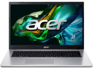 ACER Aspire 3 (A317-54-39UF), Notebook, mit 17,3 Zoll Display, Intel® Core™ i3,1215U Prozessor, 8 GB RAM, 512 SSD, UHD Graphics, Pure Silver, Windows 11 (64 Bit), Pure Silver