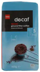 Filterkaffee entkoffeiniert – 500 g