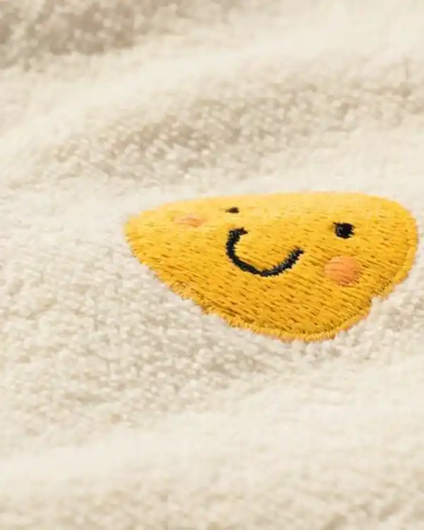 Bild 2 von Baby-Pullover Frottee Smiley ecru