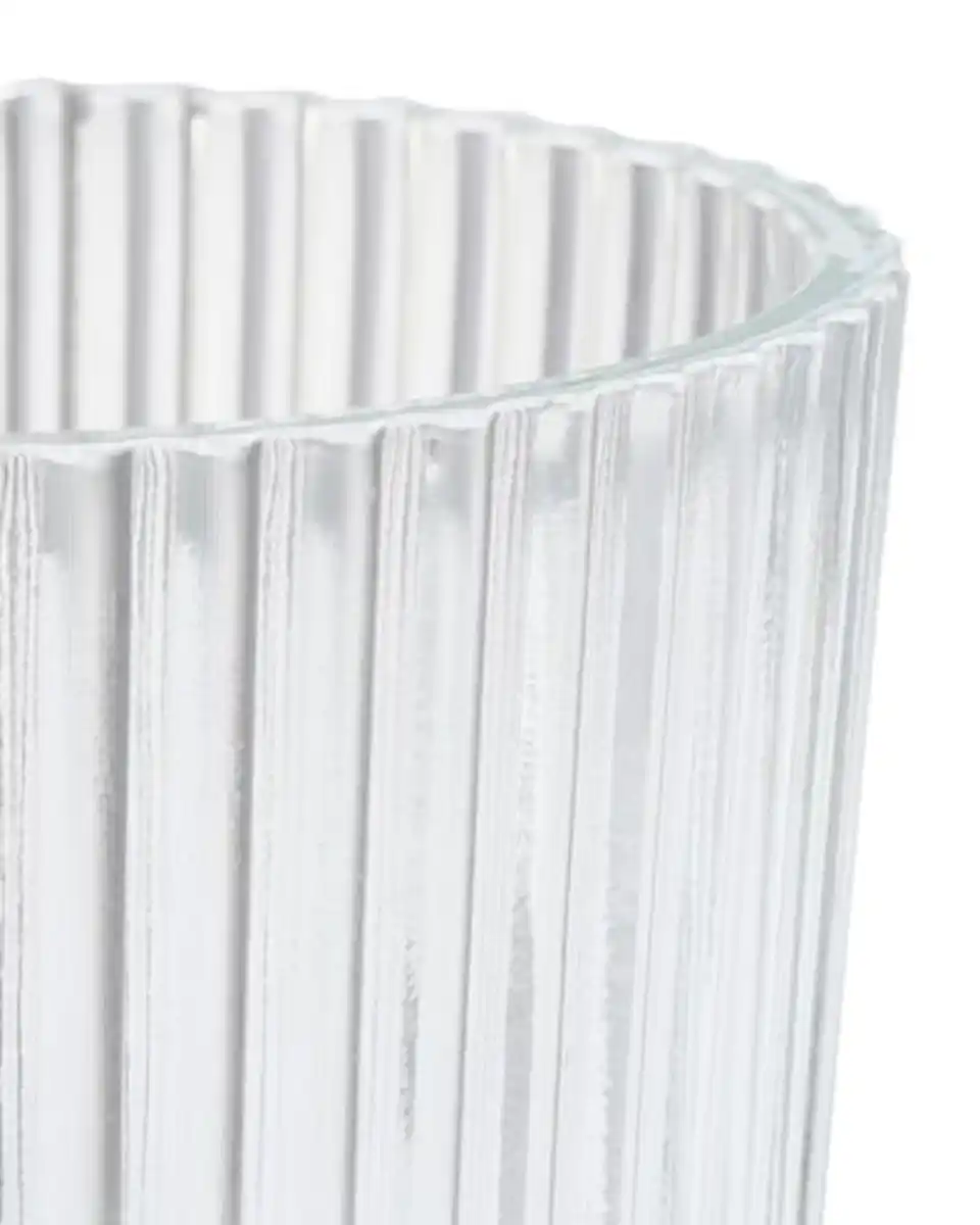 Bild 3 von Teelichthalter M Glas gerippt transparent