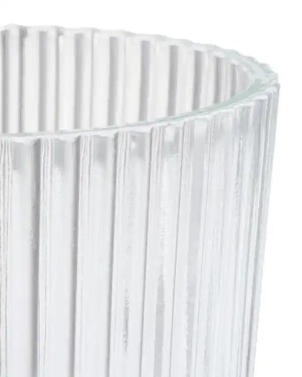 Bild 3 von Teelichthalter M Glas gerippt transparent