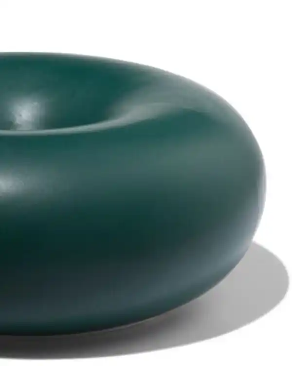 Bild 3 von Kerzenhalter Donut mit Henkel grün