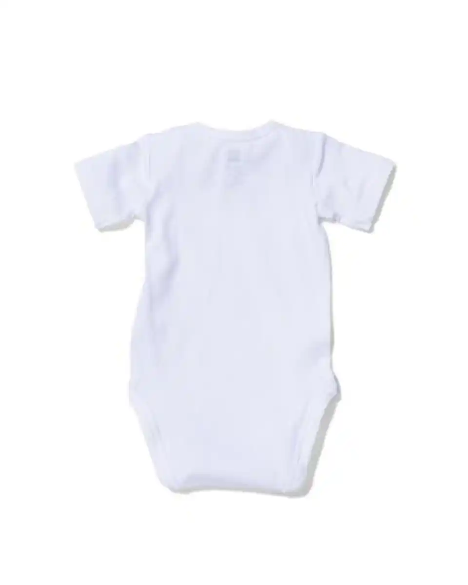 Bild 4 von Zwei Bodys - Bio-Baumwollstretch weiß