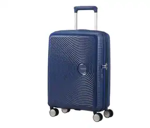 American Tourister Hartschalen-Koffer »Soundbox« Spinner 55/20 TSA EXP, midnight navy