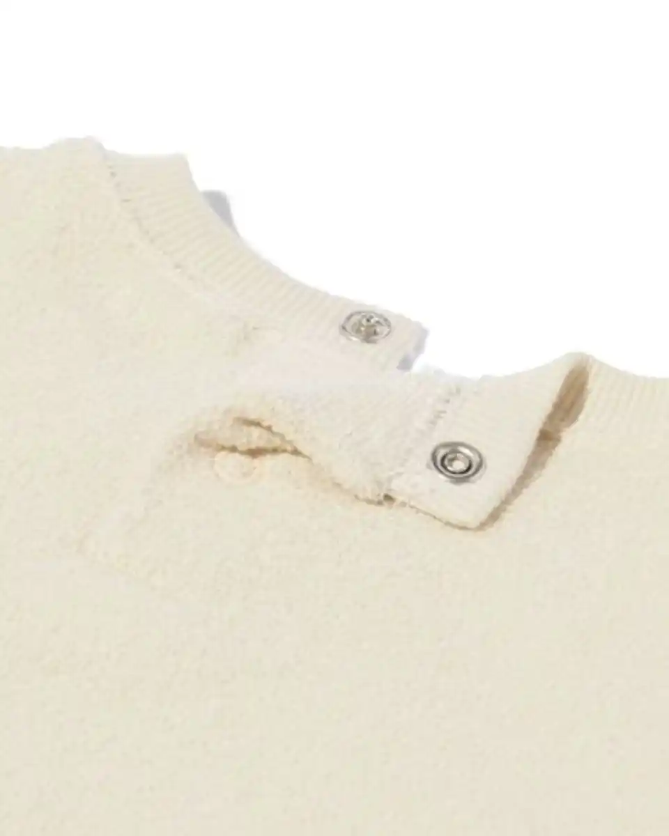 Bild 4 von Baby-Pullover Frottee Smiley ecru