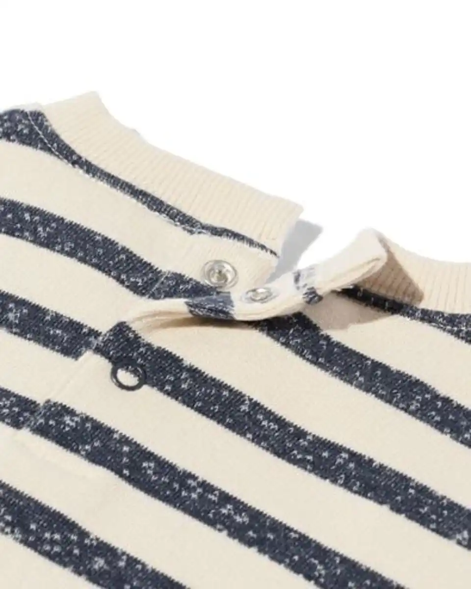 Bild 4 von Baby-Sweatshirt, Streifen ecru
