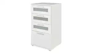 Kommode  Mailand ¦ weiß ¦ Maße (cm): B: 40 H: 79 T: 38 Kommoden & Sideboards > Kommoden - Sconto
