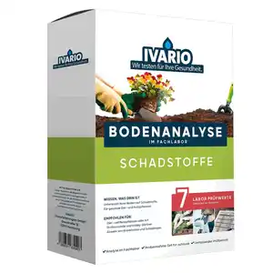 IVARIO Bodentest 'Schadstoffe' 7 Prüfwerte