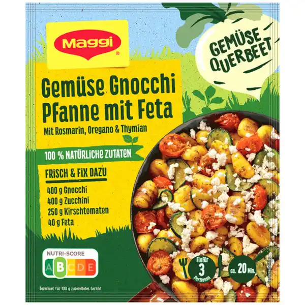 Bild 1 von 2 x Maggi Fix Gemüse Gnocchi Pfanne