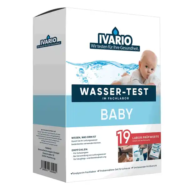 Bild 1 von IVARIO Wassertest 'Baby' 19 Prüfwerte