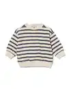 Bild 1 von Baby-Sweatshirt, Streifen ecru