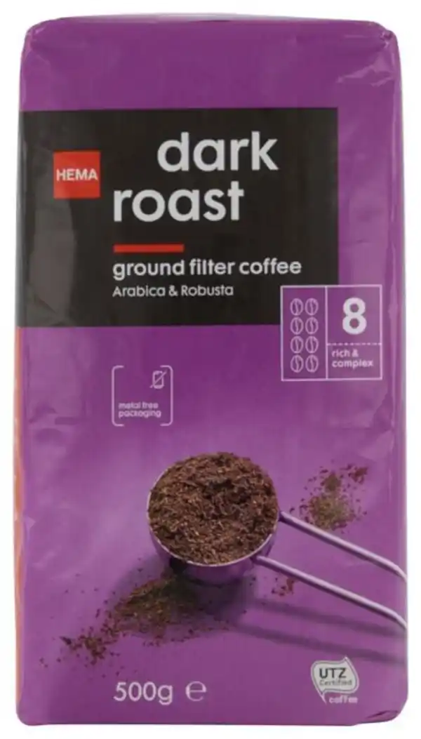 Bild 1 von Filterkaffee Dark Roast – 500 g