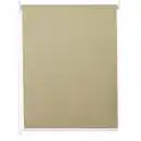 Bild 1 von Rollo MCW-D52, Fensterrollo Seitenzugrollo Jalousie, Sonnenschutz Verdunkelung blickdicht 120x160cm ~ beige