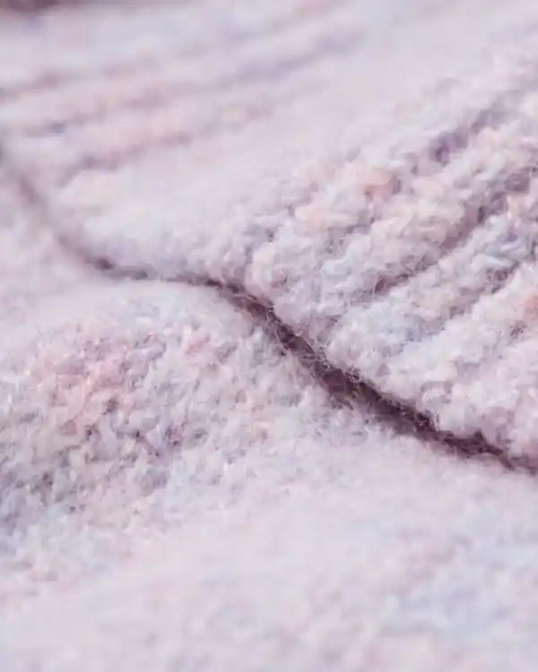 Bild 3 von Kinder-Strickpullover violett