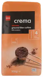 Filterkaffee Crema – 500 g