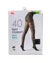 Bild 1 von glänzende Strumpfhose, Light Support, 40 Denier schwarz