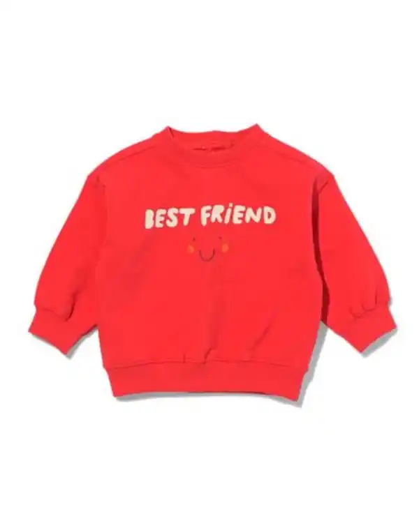 Bild 1 von Pullover beste Freunde rot