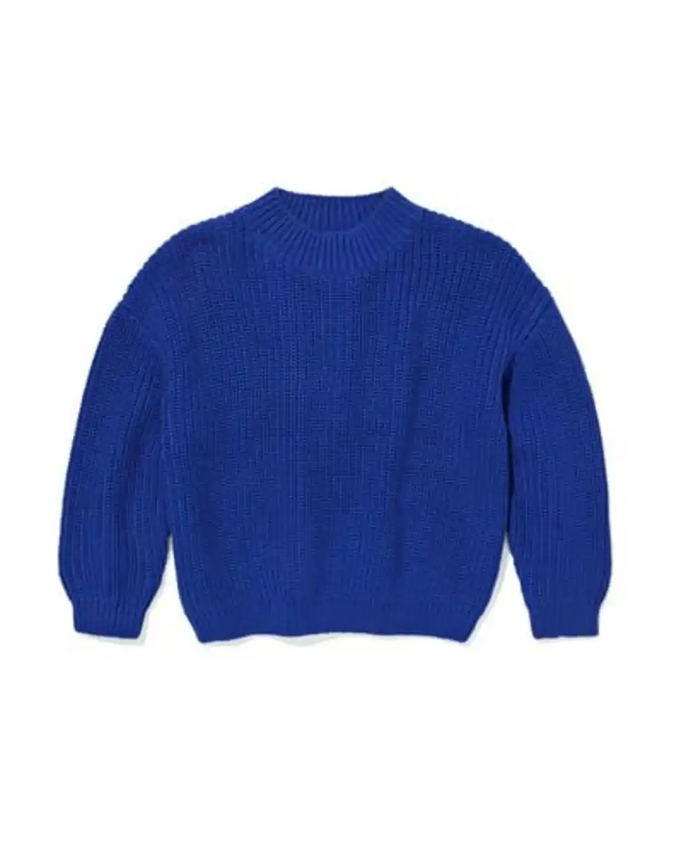Bild 2 von Kinder-Strickpullover blau