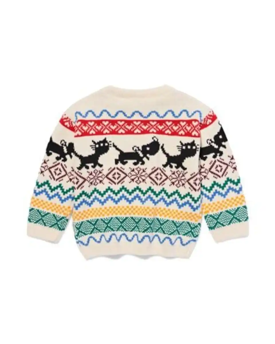 Bild 4 von Baby-Pullover, Nordic Takkie ecru