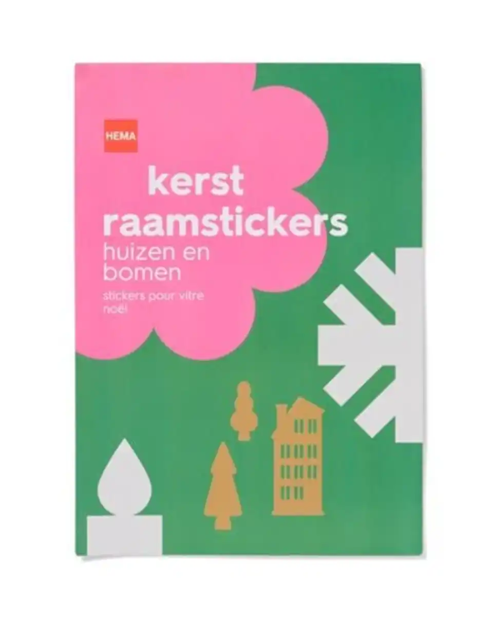 Bild 1 von Weihnachts-Fensteraufkleber