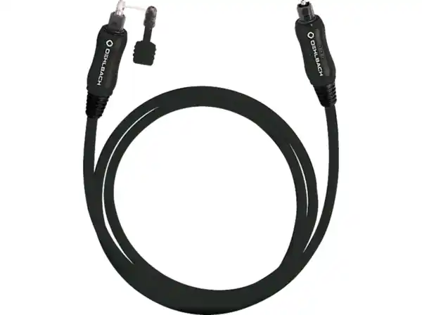 Bild 1 von OEHLBACH 66103 Opto Star black, Lichtleiterkabel, 1,5 m, Schwarz