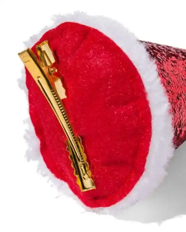 Bild 4 von Haarspange Weihnachtsmütze, 12 cm