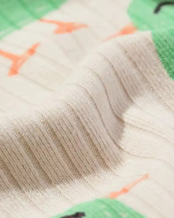 Bild 2 von Gerippter Strampler zum Mitwachsen mit Bambus, Stretch, Küken beige