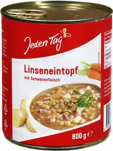 Jeden Tag Linseneintopf