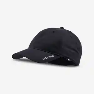 Schirmmütze Tennis-Cap TC 500 Gr. 58 grau Schwarz|weiß